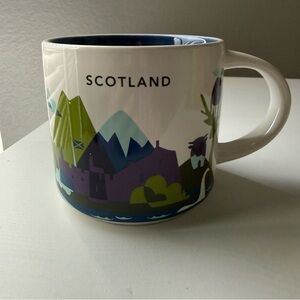 NEW! Scotland Starbucks You Are Here 14 Oz Mug